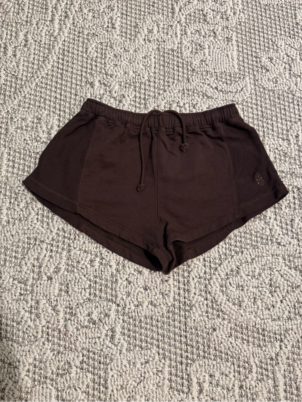 FP Movement by Free People Cotton Sweat Shorts Size Medium Brown